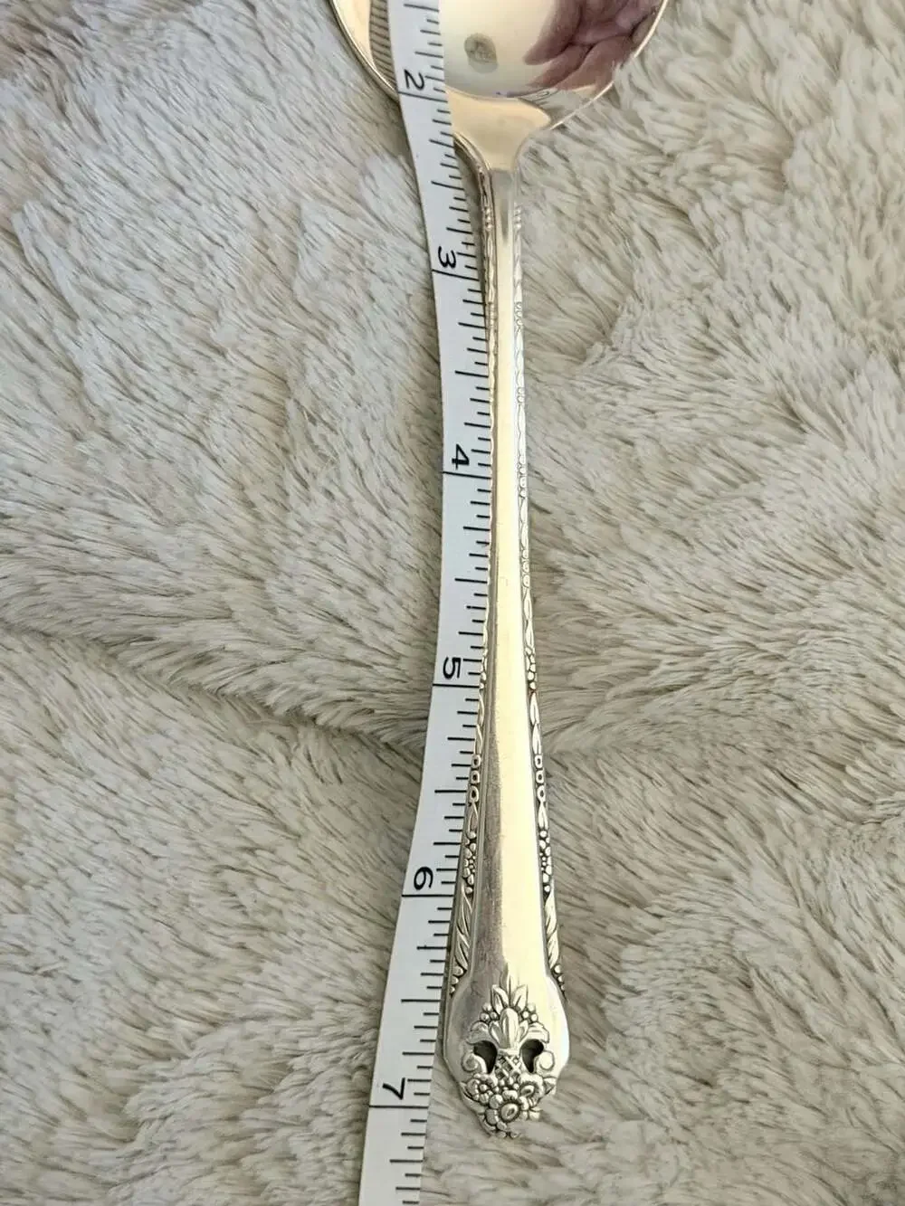 Holmes & Edwards Lovely Lady Silverplate Gumbo Soup Spoon